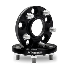 画像をギャラリービューアに読み込む, Mishimoto Wheel Spacers - 5x114.3 - 66.1 - 20 - M12 - Black