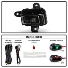 画像をギャラリービューアに読み込む, Spyder 23-25 GMC Sierra 1500 OEM Style LED Fog Light w/ Switch - Clear (FL-GS2023-LED-C)