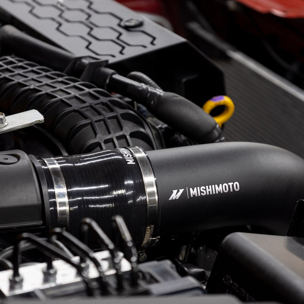 Mishimoto 2022+ Subaru WRX Charge Pipe - Wrinkle Red