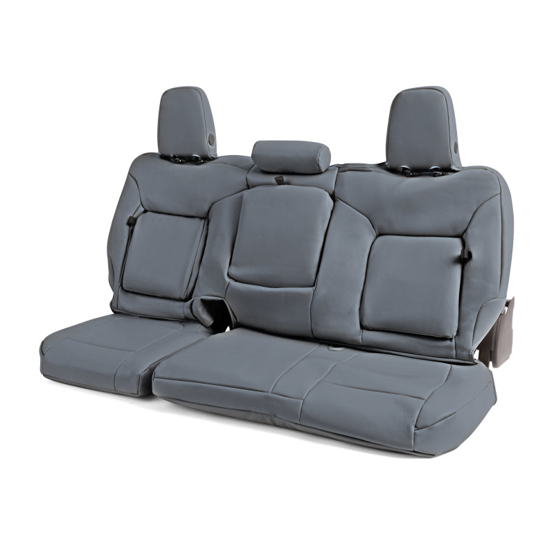 Covercraft 24-25 Ford F250-F550 Leatherette PrecisionFit Custom Front Row Seat Covers - Medium Grey