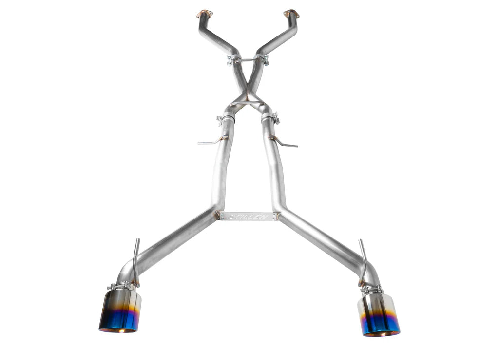 STILLEN 2023- Nissan Z RZ34 Cat Back Exhaust "Competition Series" Burnt Tip