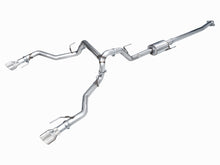 画像をギャラリービューアに読み込む, AWE Tuning 2021+ Ford F150 Tremor w/ Bumper Cutouts 0FG Non-Resonated Cat-Back w/ Chrome Silver Tips
