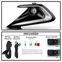 画像をギャラリービューアに読み込む, Spyder 23-24 Toyota Corolla Hatchback OEM Full Fog Lights w/Switch - Clear (FL-TCOC2023-HB-LED-C)