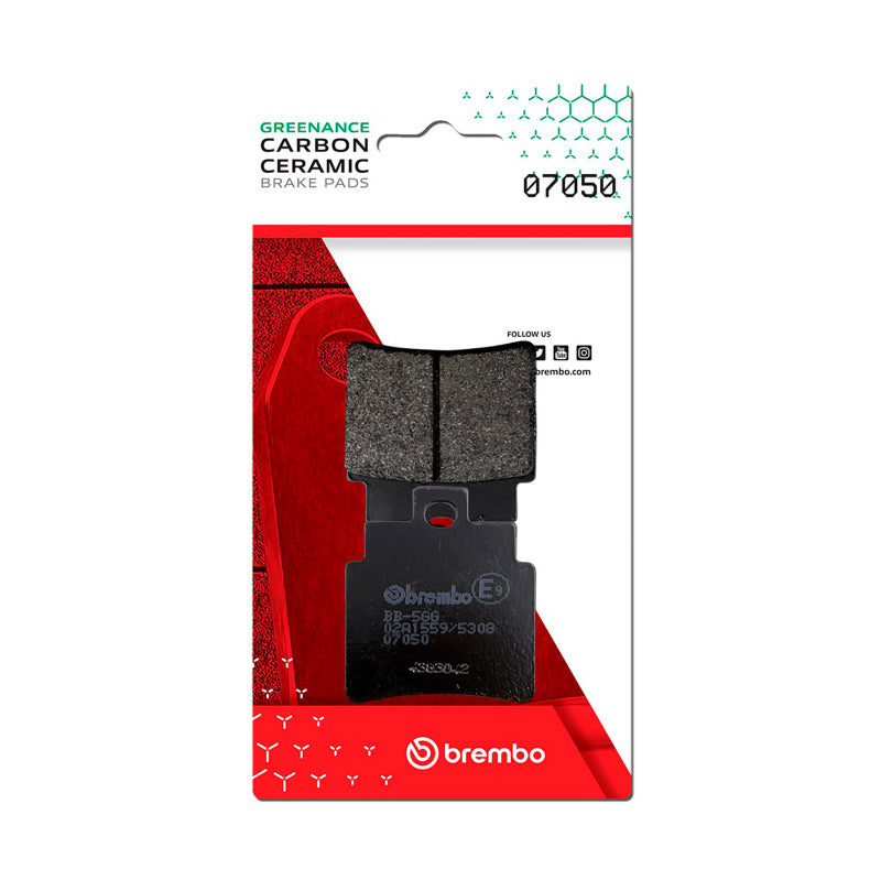 Brembo OE Kymco Grand Dink/SYM Joymax/SYM Gts Carbon Ceramic Brake Pad - Front