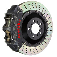 画像をギャラリービューアに読み込む, Brembo 2023 Volkswagen Tiguan R (Mk2) Front GTS BBK 6-Piston 405x34 2-Piece Rotors Drilled - Black H