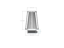 画像をギャラリービューアに読み込む, aFe POWER Universal Clamp-On Air Filter w D2 Dura-Dry Media 3in F x 5in B x 3-1/2in T x 7in H