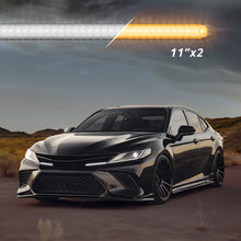 画像をギャラリービューアに読み込む, XK Glow 11In Switchback Grill Lights with Start-up Animation &amp; Sequential Turn Signals