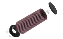 画像をギャラリービューアに読み込む, K&amp;N Universal Clamp-On Air Filter 3-1/2in FLG - 5-3/4in B - 12-1/8in H