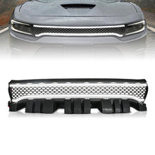 画像をギャラリービューアに読み込む, ANZO 15-23 Dodge Charger Black LED Grille w/ Initiation &amp; Running Light/DRL Bar