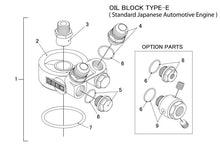 画像をギャラリービューアに読み込む, GReddy O/C ADAPTER TYPE-E ENG: 3/4-16UNF FILT: 3/4-16UNF 12AN