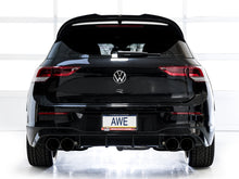 画像をギャラリービューアに読み込む, AWE Tuning MK8 Volkswagen Golf R 3in Track Edition Quad Exhaust - Diamond Black Tips