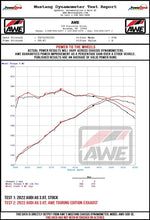 画像をギャラリービューアに読み込む, AWE Tuning Audi 2019-2023 C8 A6/A7 3.0T Touring Edition Cat-Back Exhaust- Turn Downs
