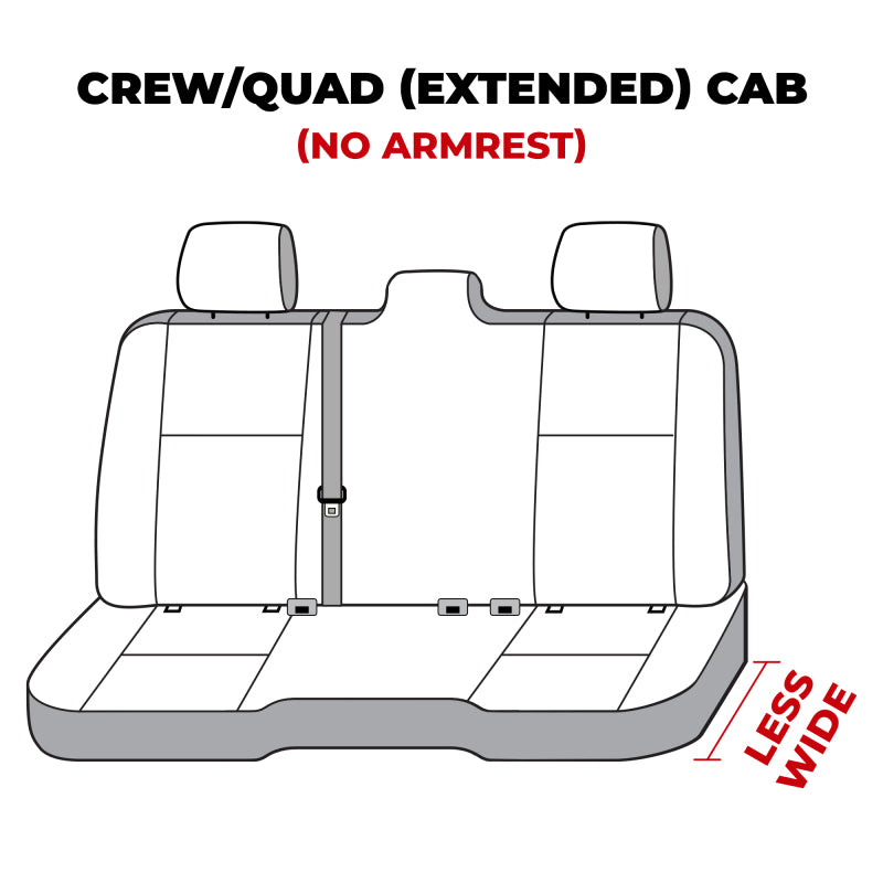 Covercraft 19-24 Dodge Ram Carhartt Camo SeatSaver Custom Second Row Seat Covers - Mossy Oak