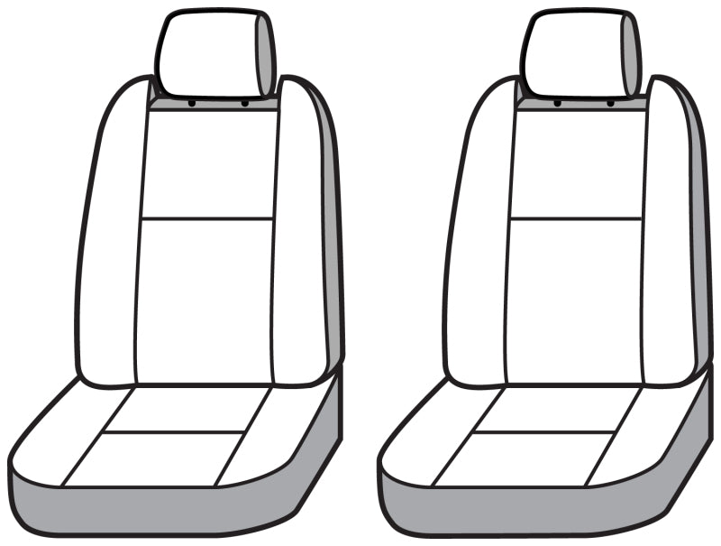 Covercraft 22-23 GMC Hummer Carhartt SeatSaver Custom Front Row Seat Covers - Gravel