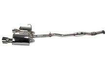 画像をギャラリービューアに読み込む, Invidia 15+ Subaru STI 4Dr Q300 Single Layer Stainless Steel Quad Tip Cat-Back Exhaust