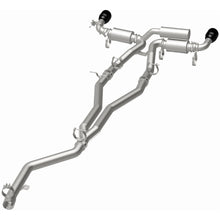 画像をギャラリービューアに読み込む, MagnaFlow 2020+ Toyota Supra SPEQ Series Cat-Back Performance Exhaust System w/ Black Chrome Tips