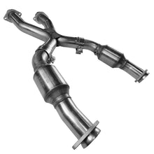 画像をギャラリービューアに読み込む, Kooks 96-98 Ford Mustang SVT Cobra 1-5/8in Header and Green Catted X-Pipe Kit