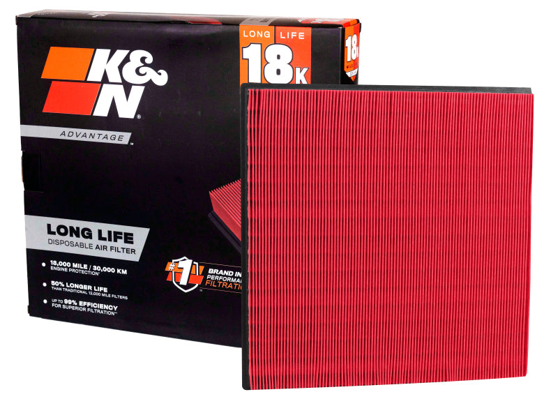 K&N Opel Astra L4-1.6L F/I 09-17 Air Filter