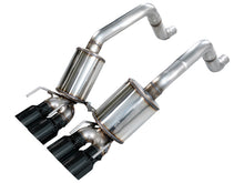 画像をギャラリービューアに読み込む, AWE Tuning 09-13 Chevrolet Corvette 6.2L Touring Edition Axle-Back Exhaust w/ Diamond Black Tips