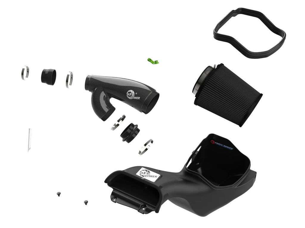 aFe 21-24 Ford F150 Raptor Track Series Carbon Fiber Cold Air Intake System w/ Black Pro 5R Filter