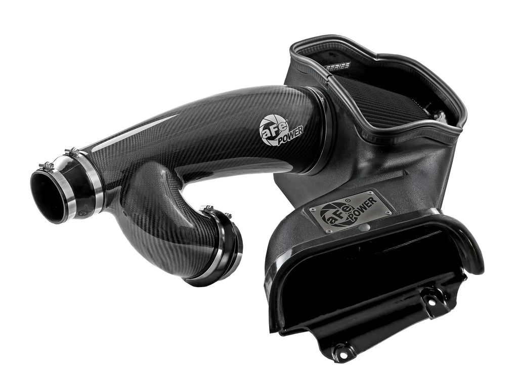 aFe 21-24 Ford F150 Raptor Track Series Carbon Fiber Cold Air Intake System w/ Black Pro 5R Filter
