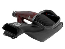 画像をギャラリービューアに読み込む, aFe 17-24 Ford F-150 Track Series Red Kevlar Carbon Fiber C/A Intake System w/Black Pro 5R Filter