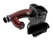 画像をギャラリービューアに読み込む, aFe 17-24 Ford F-150 Track Series Red Kevlar Carbon Fiber C/A Intake System w/Black Pro 5R Filter