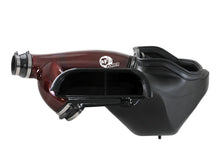 画像をギャラリービューアに読み込む, aFe 17-24 Ford F-150 Track Series Red Kevlar Carbon Fiber C/A Intake System w/Black Pro 5R Filter