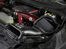 画像をギャラリービューアに読み込む, aFe 17-24 Ford F-150 Track Series Red Kevlar Carbon Fiber C/A Intake System w/Black Pro 5R Filter