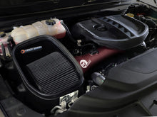 画像をギャラリービューアに読み込む, aFe 2025+ Dodge Ram 1500 RHO Track Series Red Kevlar Cold Air Intake System w/ Blk Pro 5R Filter