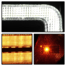 画像をギャラリービューアに読み込む, Spyder Signature 20-22 Ford F250/F350 (Halogen) Proj. Headlights - Black (PRO-YD-FS20HALSI-SEQ-BK)