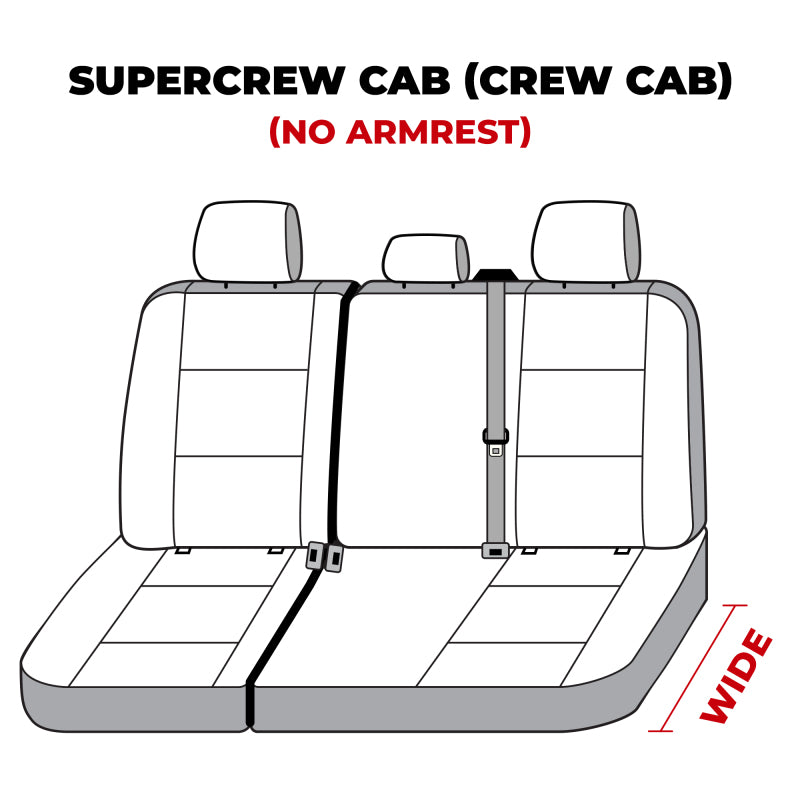 Covercraft 19-24 Ford F-250 Carhartt Camo SeatSaver Custom Second Row Seat Covers - Mossy Oak