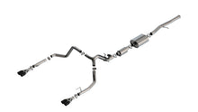 画像をギャラリービューアに読み込む, Borla 2024 Chevy Silverado 1500 6.2L V8 S-Type Catback Exhaust w/ Simulator - Black Chrome