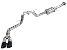 画像をギャラリービューアに読み込む, AWE 21-25 Ford F150 (14th Gen Reg Cab) Cat-Back Exhaust - 4.5in Dual Side Exit Diamond Black Tips