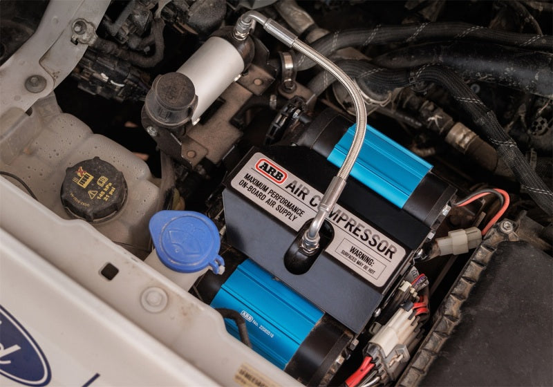 Ford Racing 21-24 Ford Bronco Under Hood Air Compressor Kit