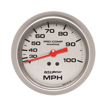 画像をギャラリービューアに読み込む, Autometer Marine Silver Mechanical Speedometer