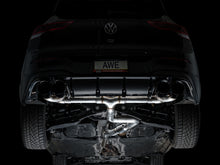 画像をギャラリービューアに読み込む, AWE Tuning MK8 Volkswagen Golf R 3in Track Edition Quad Exhaust - Diamond Black Tips