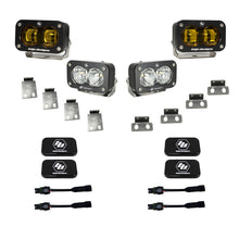 画像をギャラリービューアに読み込む, Baja Designs 21+ Ford Raptor/Bronco S2 SAE Pro Fog Pocket Light Kit Clear