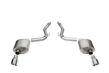 画像をギャラリービューアに読み込む, Corsa 24+ Ford Mustang GT Touring Axle-Back Dual Rear Exit with 4.5in Pro Series Polished Tips