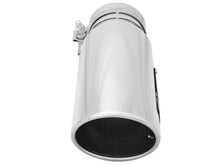 画像をギャラリービューアに読み込む, aFe MACH Force-Xp Universal Exhaust Tip 3-1/2Inlet x 4-1/2IN Outlet x 12IN L Polished Left Side Exit
