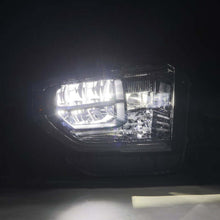画像をギャラリービューアに読み込む, AlphaRex 14-21 Toyota Tundra MK II LUXX Series Crystal Headlights Alpha Black