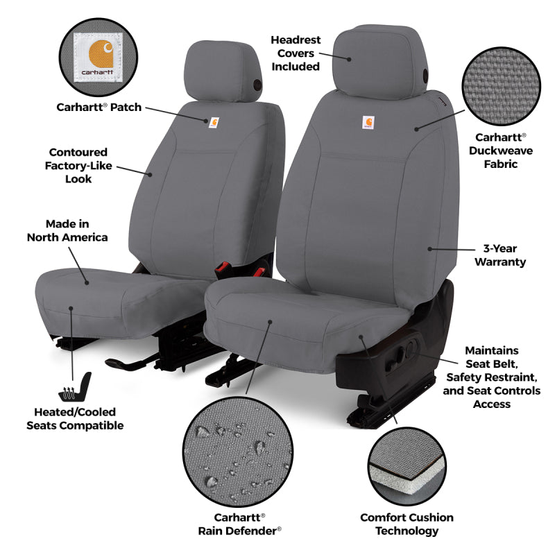 Covercraft 24-26 Toyota Grand Highlander Carhartt PrecisionFit Custom Second Row Seat Covers