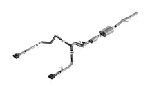 画像をギャラリービューアに読み込む, Borla 2024 Chevy Silverado 1500 6.2L V8 S-Type Catback Exhaust w/ Simulator - CF Black Anodized