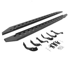 画像をギャラリービューアに読み込む, Go Rhino 15-19 GMC Sierra 2500/3500HD CC 4DR Dsl RB20 Slim Running Boards Kit(w/Brackets) - Tex. Blk