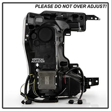 画像をギャラリービューアに読み込む, Spyder Apex 20-22 Ford F250/F350 (Halogen) High-Power LED Headlights - Black PRO-YD-FS20HALAP-SEQ-BK