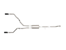 画像をギャラリービューアに読み込む, aFe Vulcan 3in 304 SS Cat-Back Exhaust 2021 Ford F-150 V6 2.7L/3.5L (tt)/V8 5.0L w/ Black Tips