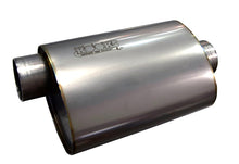 画像をギャラリービューアに読み込む, Kooks 3in Oval Center/Offset Muffler 12in Long Body Stainless Steel