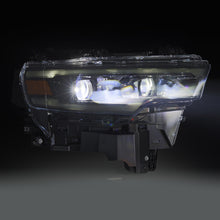画像をギャラリービューアに読み込む, AlphaRex 25-26 Dodge Ram 1500 Luxx LED Proj Headlights -Alpha Black w/Activ Lit/Seq Signal/Switchbk