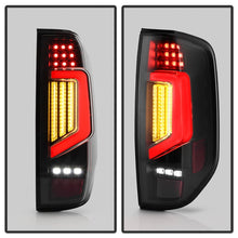 画像をギャラリービューアに読み込む, Spyder 05-21 Nissan Frontier Clear Light Bar LED Tail Lights - Black (ALT-YD-NF05AP-GR-LED-BK)