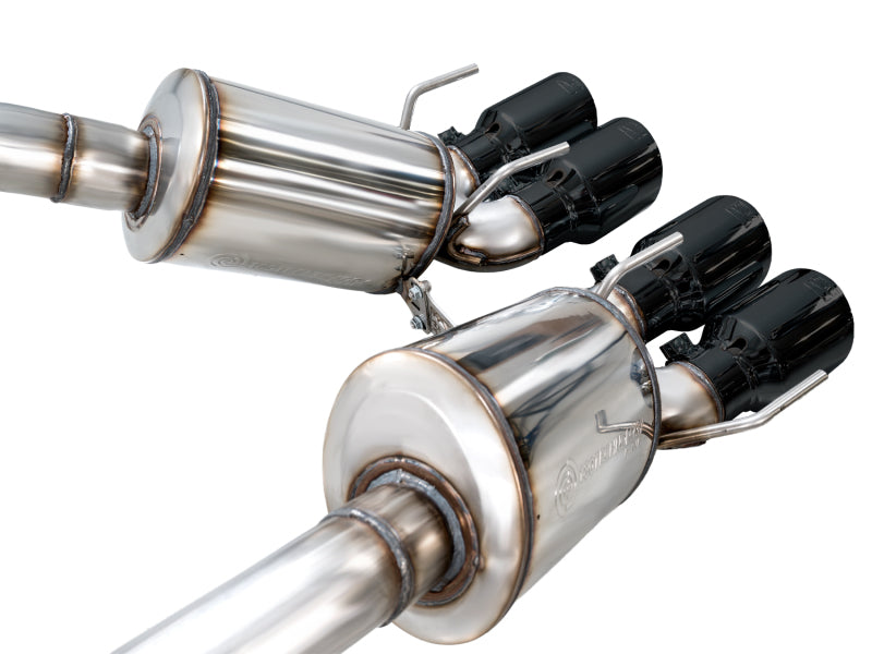 AWE Tuning 09-13 Chevrolet Corvette 6.2L Touring Edition Axle-Back Exhaust w/ Diamond Black Tips
